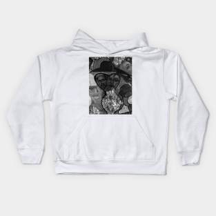 Woman art Kids Hoodie